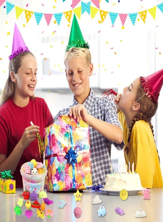 ANAB GI مجموعة ألعاب ANAB GI Squishies، 5 قطع، هدايا حفلات للأطفال، لعبة موتشي إسفنجية، ألعاب صغيرة لطيفة للأطفال، ألعاب موتشي لتخفيف التوتر والقلق، حشوات لسلال عيد الفصح مع صندوق تخزين - Image 5